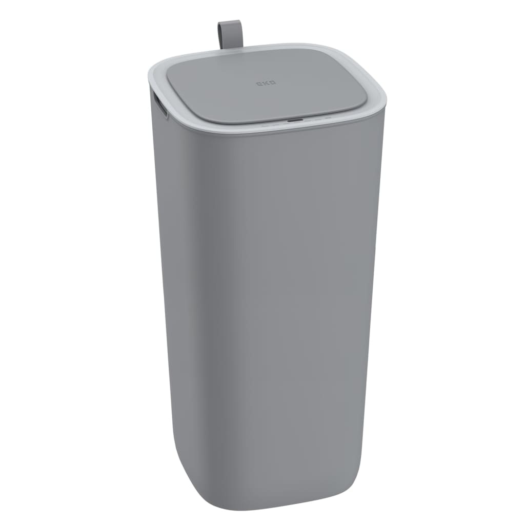 VidaXL Afvalbak met sensor Morandi 30 L grijs