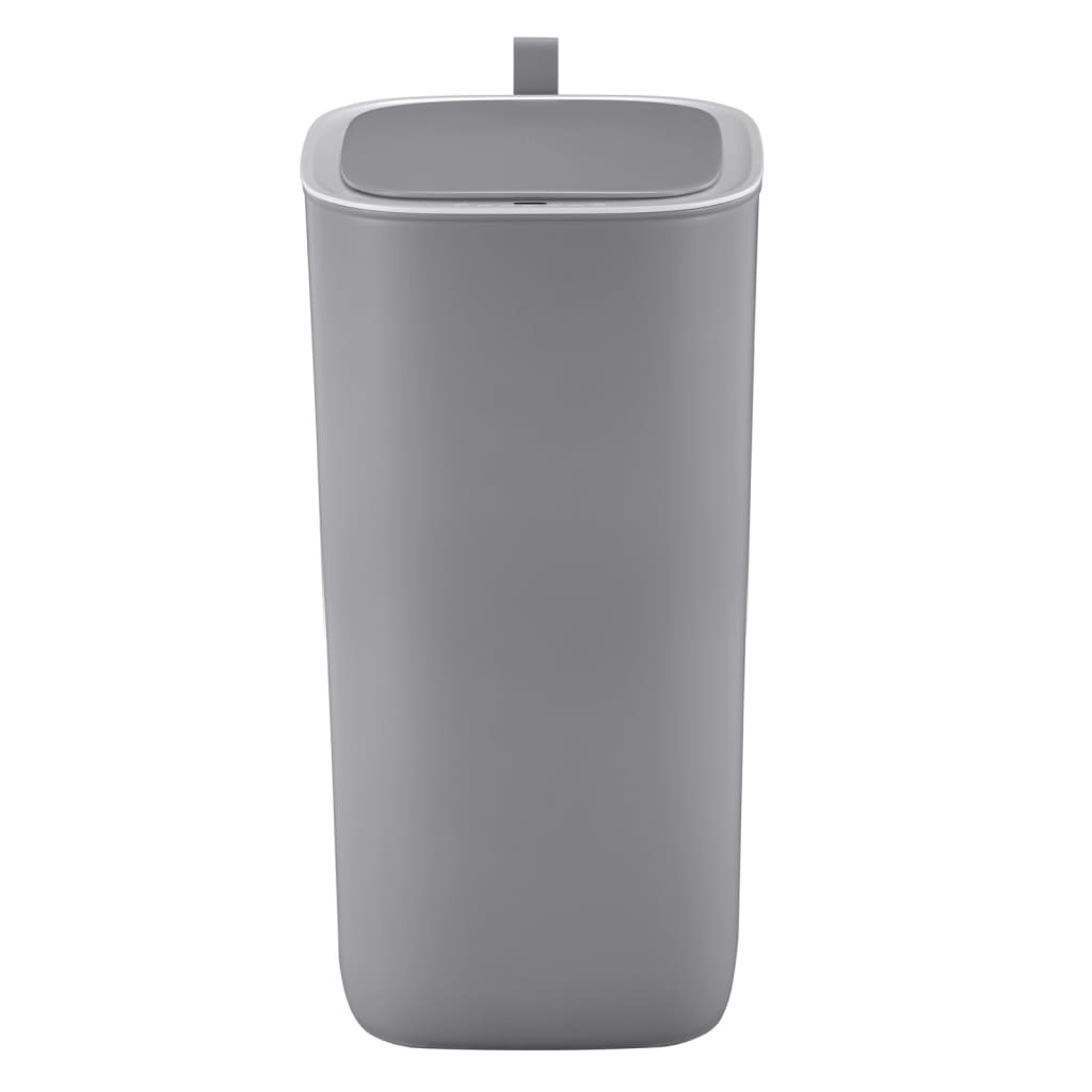 VidaXL Afvalbak met sensor Morandi 30 L grijs