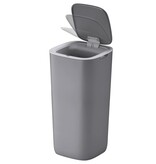 VidaXL Afvalbak met sensor Morandi 30 L grijs