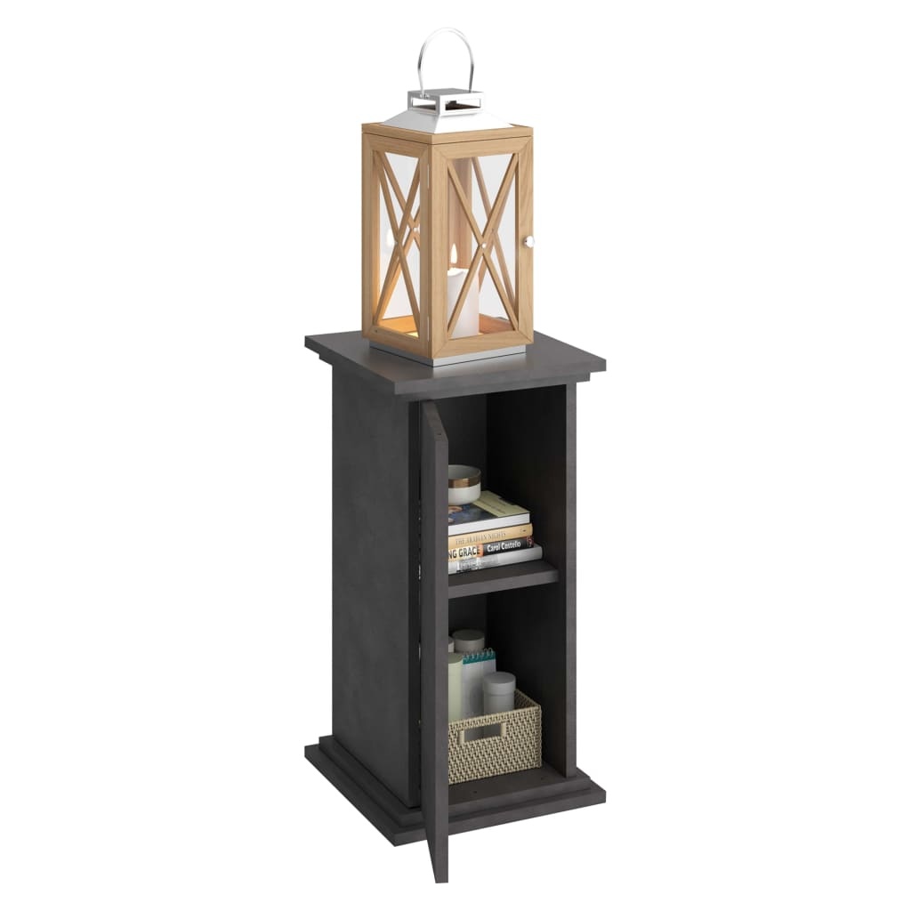 VidaXL Accenttafel met deur 57,4 cm materakleurig