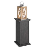 VidaXL Accenttafel met deur 57,4 cm materakleurig