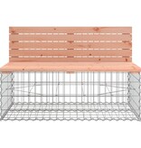VidaXL Tuinbank schanskorfontwerp 103x70x65 cm massief douglashout
