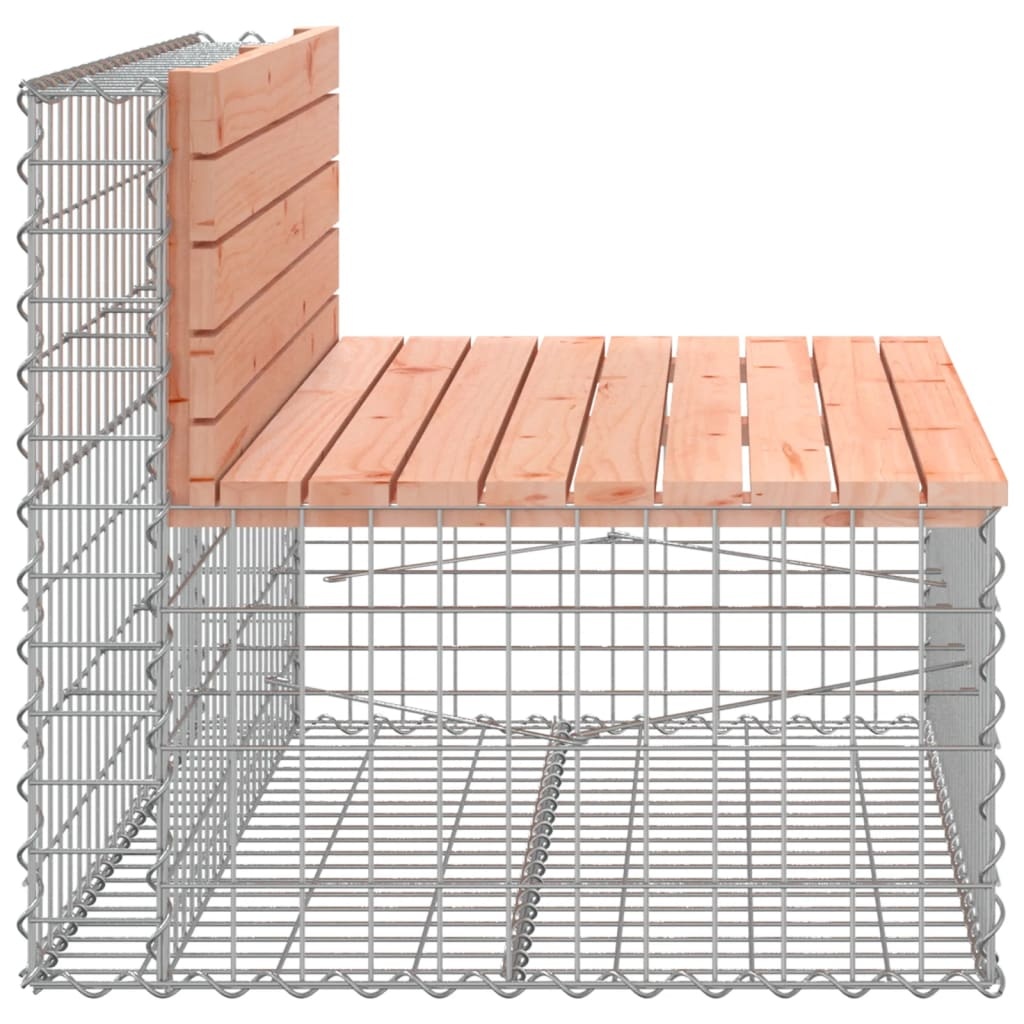 VidaXL Tuinbank schanskorfontwerp 103x70x65 cm massief douglashout