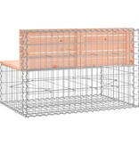 VidaXL Tuinbank schanskorfontwerp 103x70x65 cm massief douglashout