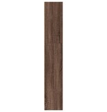 VidaXL Boekenkast 80x24x143 cm bewerkt hout bruin eikenkleurig