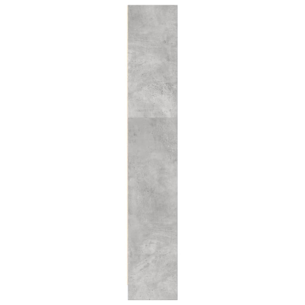 VidaXL Boekenkast 80x24x143 cm bewerkt hout betongrijs