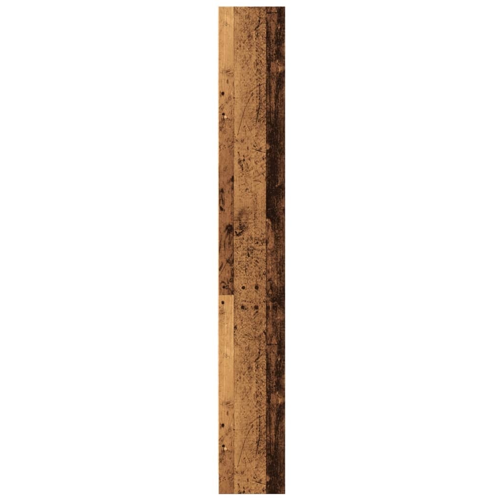 VidaXL Boekenkast 60x24x176 cm bewerkt hout oud houtkleurig