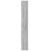 VidaXL Boekenkast 60x24x176 cm bewerkt hout grijs sonoma eikenkleurig