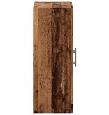 VidaXL Wandkast 69,5x34x90 cm bewerkt hout oud houtkleurig