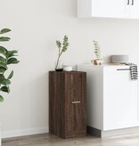 VidaXL Apothekerskast 30x41x77,5 cm bewerkt hout bruin eikenkleurig