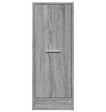 VidaXL Apothekerskast 30x41x77,5 cm bewerkt hout grijs sonoma eiken