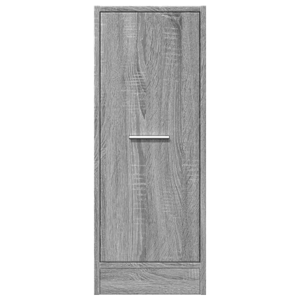 VidaXL Apothekerskast 30x41x77,5 cm bewerkt hout grijs sonoma eiken