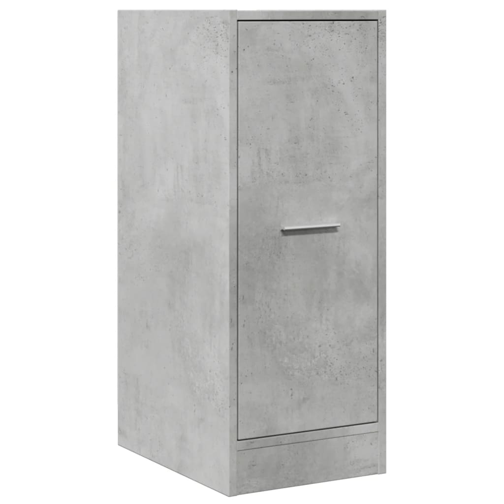 VidaXL Apothekerskast 30x41x77,5 cm bewerkt hout betongrijs