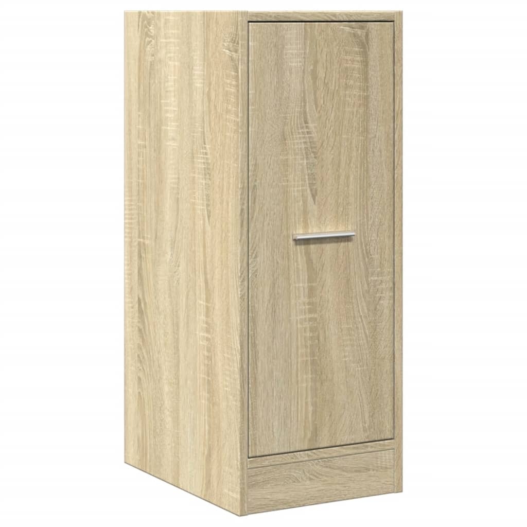 VidaXL Apothekerskast 30x41x77,5 cm bewerkt hout sonoma eikenkleurig