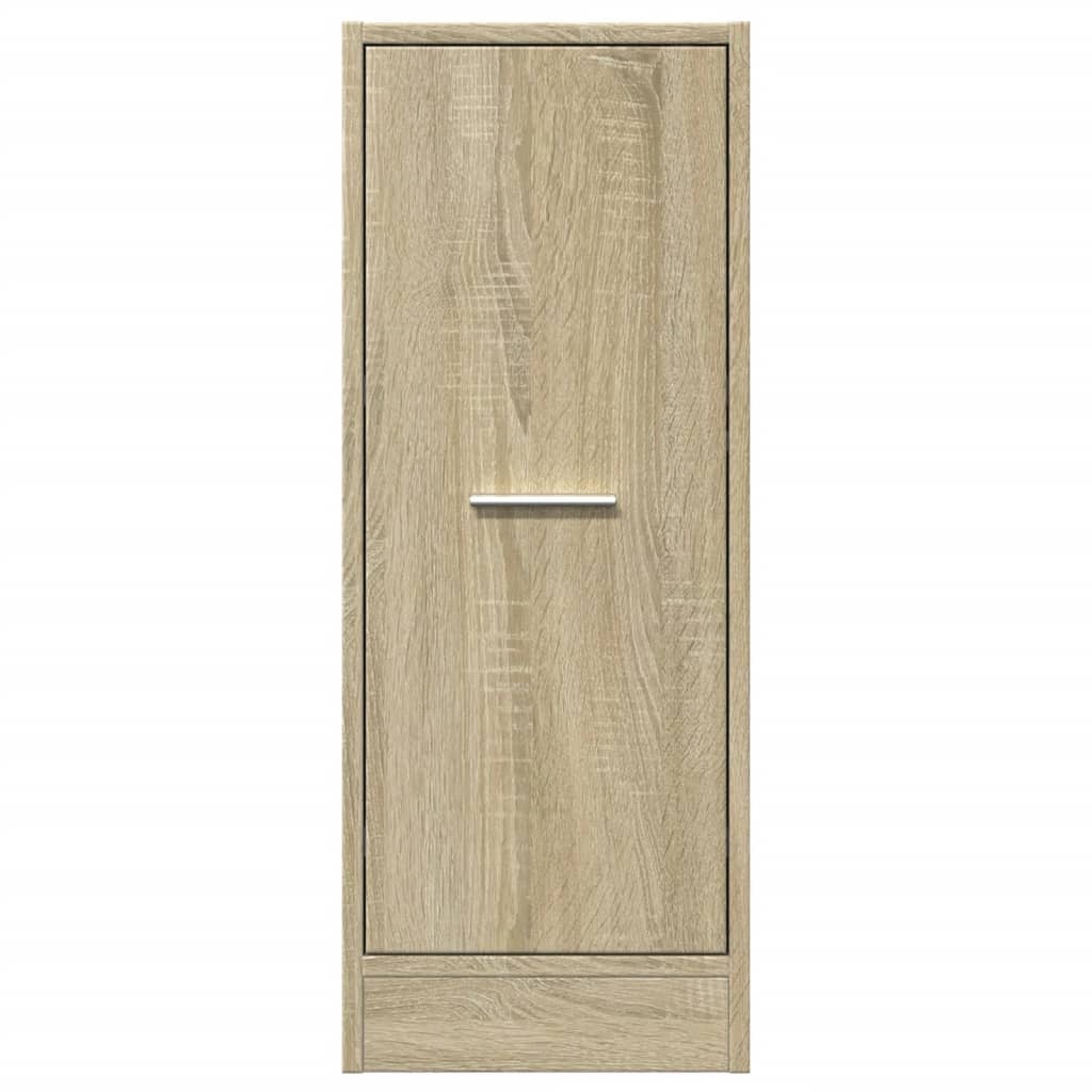 VidaXL Apothekerskast 30x41x77,5 cm bewerkt hout sonoma eikenkleurig