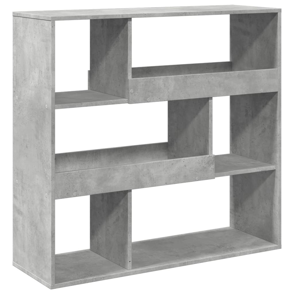 VidaXL Boekenkast / kamerscherm 100x33x94,5 cm betongrijs