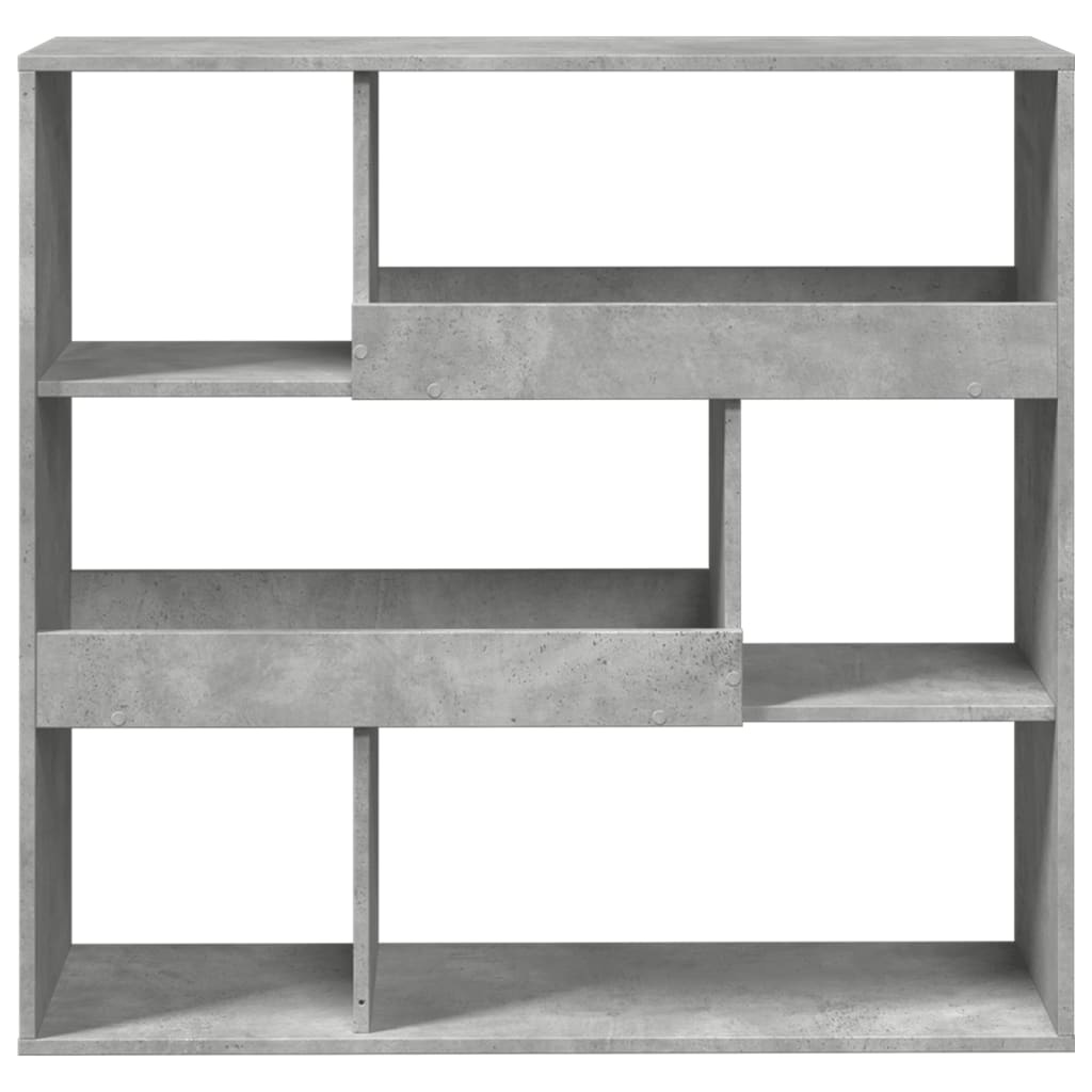 VidaXL Boekenkast / kamerscherm 100x33x94,5 cm betongrijs