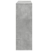 VidaXL Boekenkast / kamerscherm 100x33x94,5 cm betongrijs