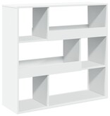 VidaXL Boekenkast/kamerscherm 100x33x94,5 cm wit