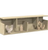 VidaXL Wandkast 100x20x30 cm bewerkt hout sonoma eikenkleurig
