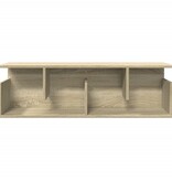 VidaXL Wandkast 100x20x30 cm bewerkt hout sonoma eikenkleurig