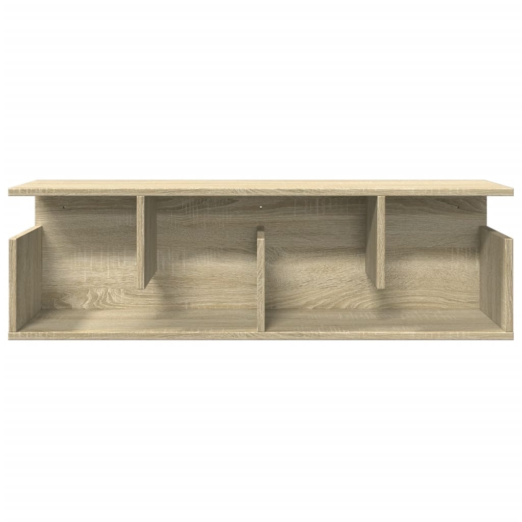 VidaXL Wandkast 100x20x30 cm bewerkt hout sonoma eikenkleurig