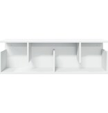 VidaXL Wandkast 100x20x30 cm bewerkt hout wit