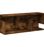 VidaXL Wandkast 80x20x30 cm bewerkt hout gerookt eikenkleurig