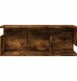 VidaXL Wandkast 80x20x30 cm bewerkt hout gerookt eikenkleurig