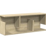 VidaXL Wandkast 80x20x30 cm bewerkt hout sonoma eikenkleurig
