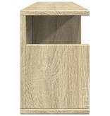 VidaXL Wandkast 80x20x30 cm bewerkt hout sonoma eikenkleurig