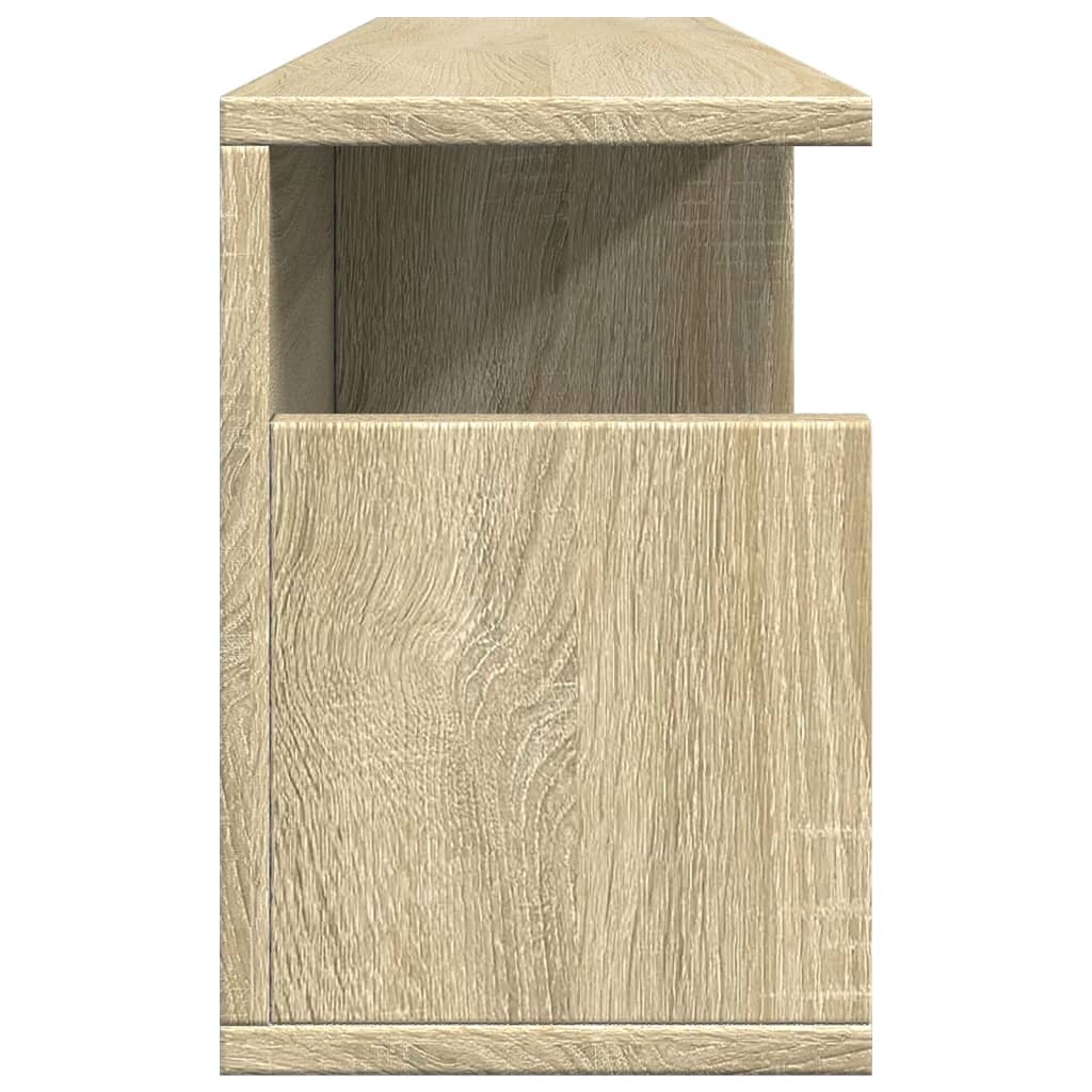 VidaXL Wandkast 80x20x30 cm bewerkt hout sonoma eikenkleurig