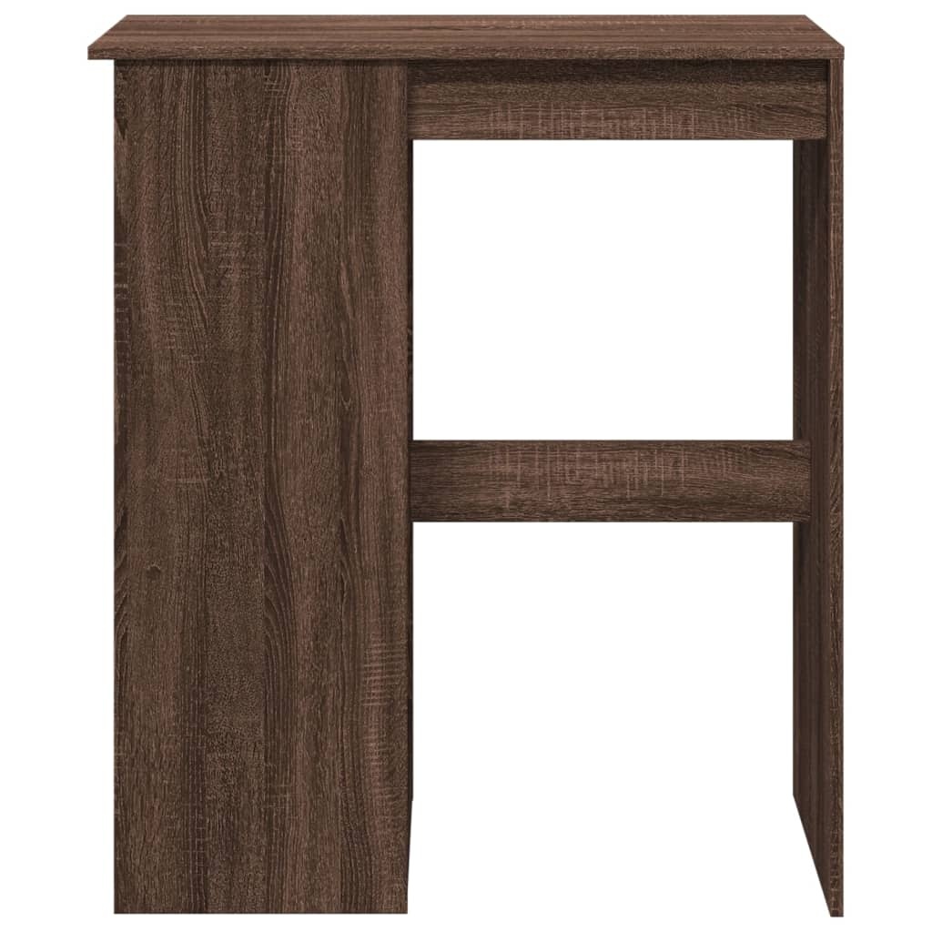 VidaXL Bartafel met rekken 90x47,5x103,5 cm bewerkt hout bruin eiken