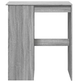 VidaXL Bartafel met rekken 90x47,5x103,5 cm bewerkt hout grijs sonoma