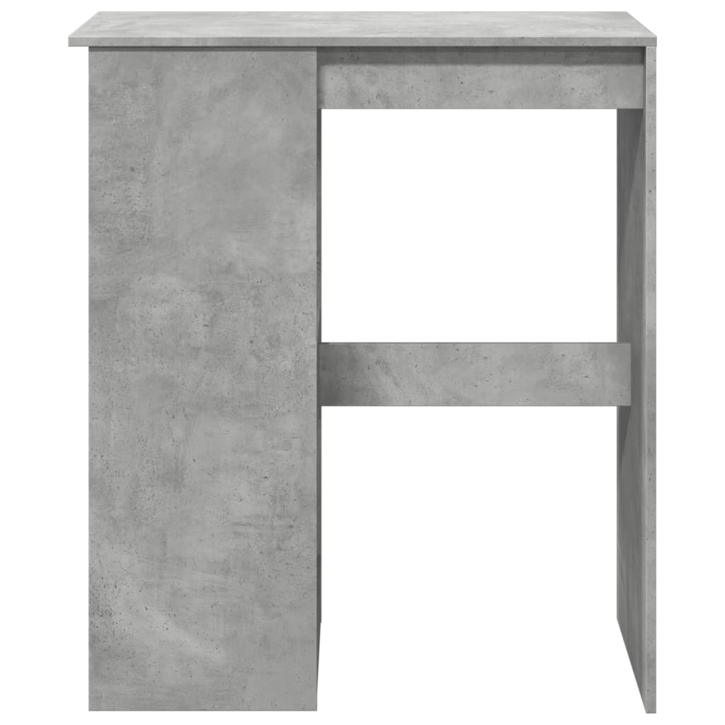 VidaXL Bartafel met rekken 90x47,5x103,5 cm bewerkt hout betongrijs