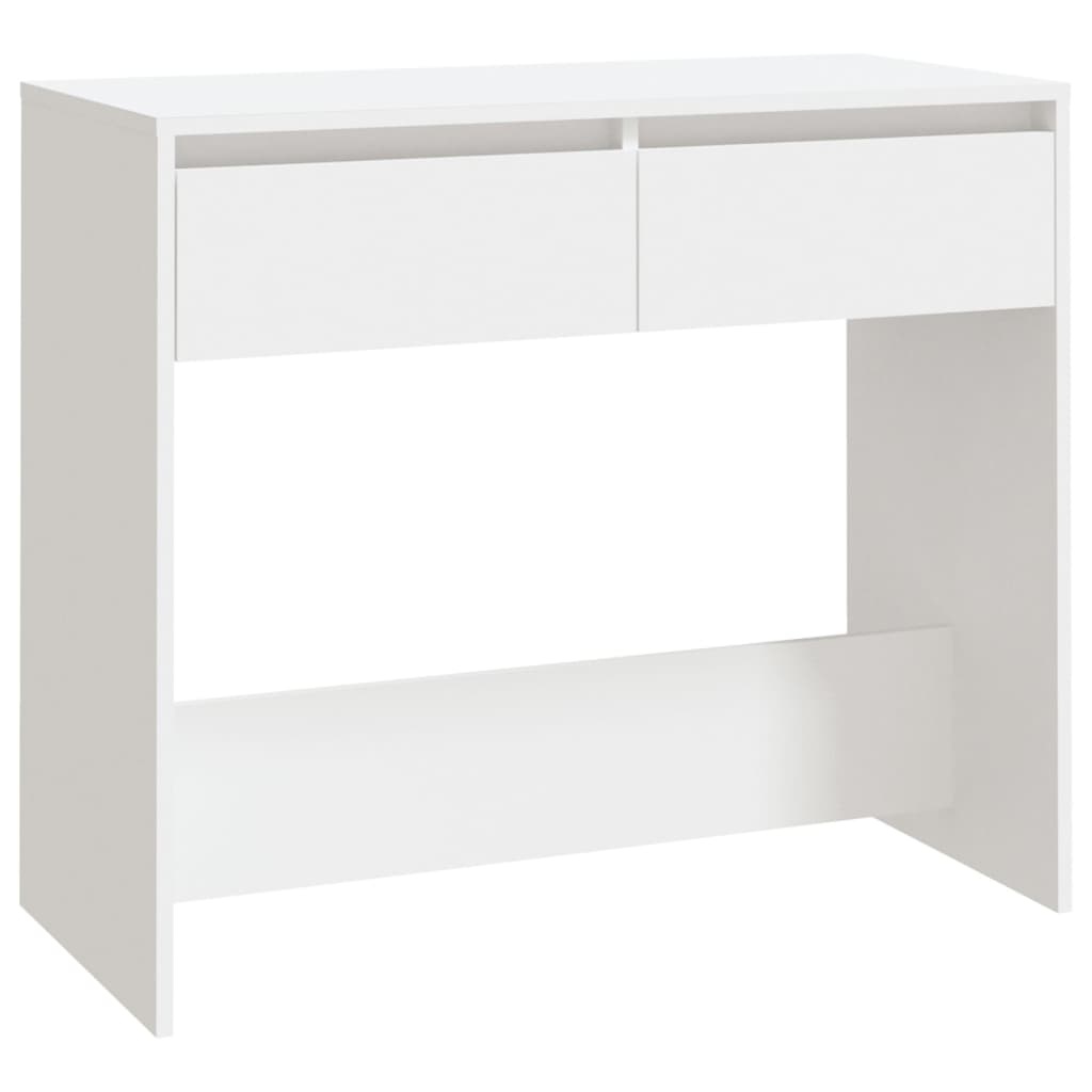 VidaXL Wandtafel 89x41x76,5 cm bewerkt hout wit