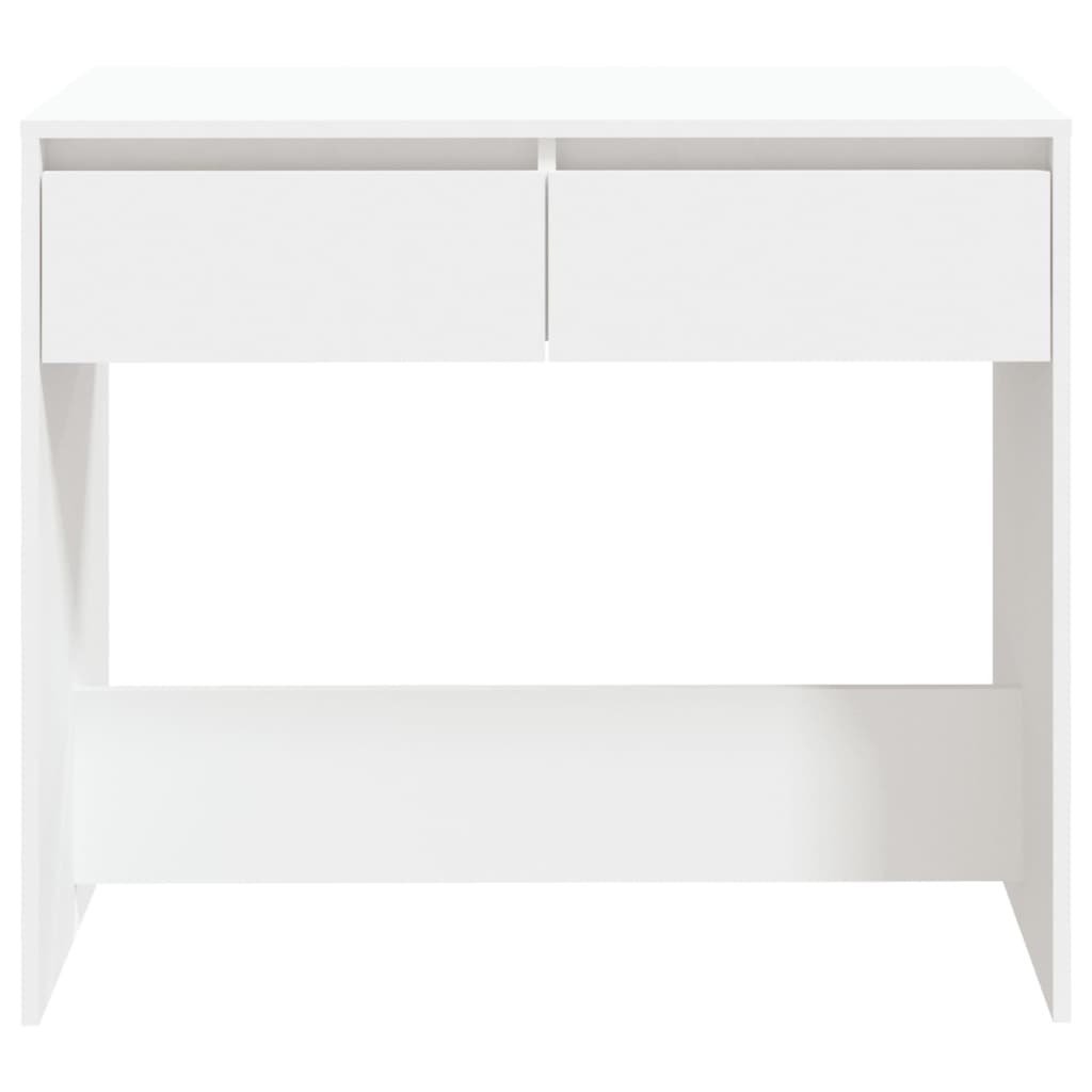 VidaXL Wandtafel 89x41x76,5 cm bewerkt hout wit