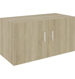 VidaXL Hangkast 80x39x40 cm bewerkt hout sonoma eikenkleurig