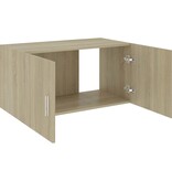 VidaXL Hangkast 80x39x40 cm bewerkt hout sonoma eikenkleurig