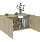 VidaXL Hangkast 80x39x40 cm bewerkt hout sonoma eikenkleurig