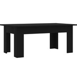 VidaXL Salontafel 100x60x42 cm bewerkt hout zwart