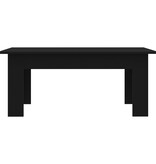 VidaXL Salontafel 100x60x42 cm bewerkt hout zwart