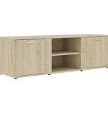 VidaXL Tv-meubel 120x34x37 cm bewerkt hout sonoma eikenkleurig