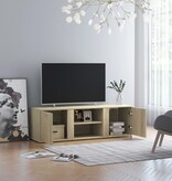 VidaXL Tv-meubel 120x34x37 cm bewerkt hout sonoma eikenkleurig
