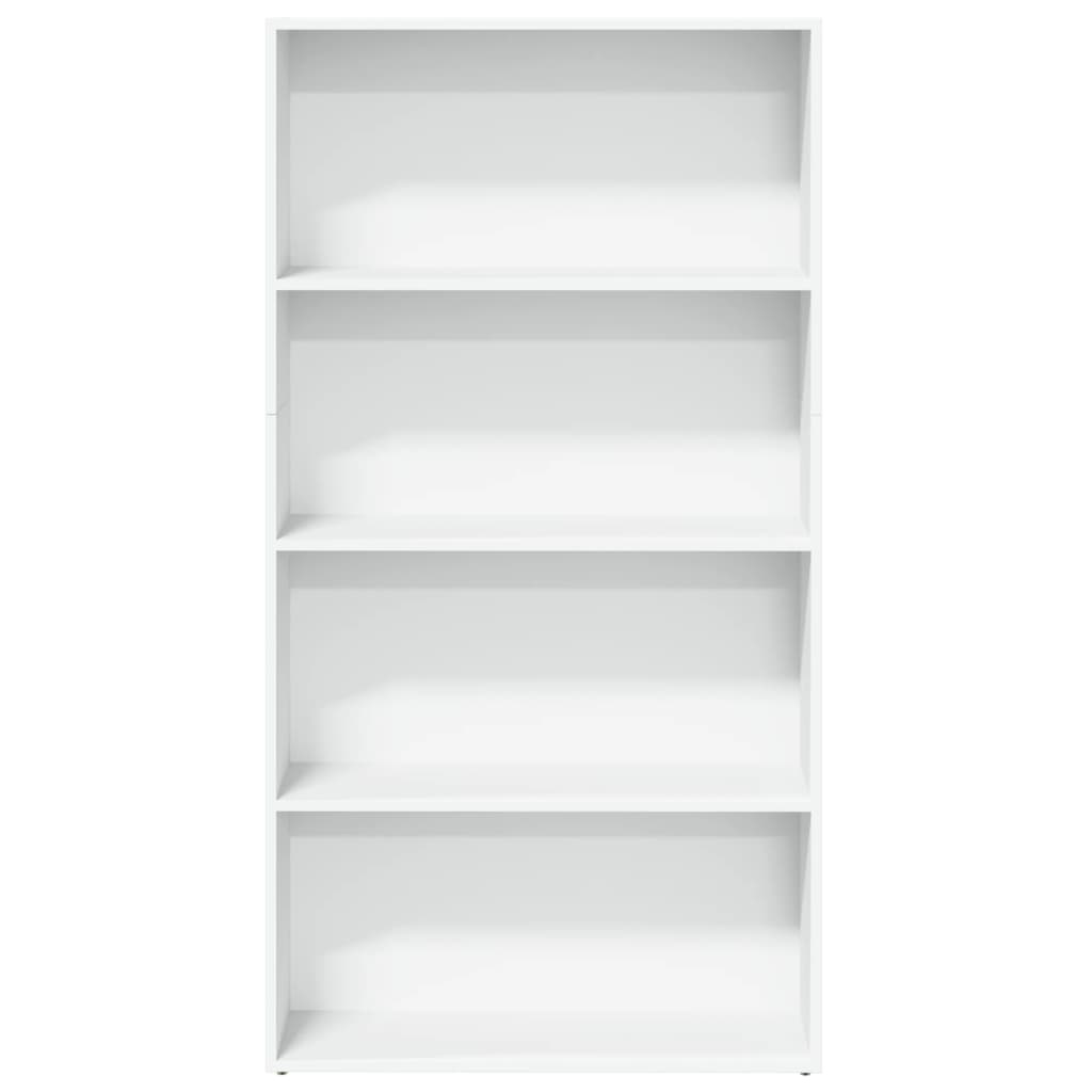 VidaXL Boekenkast 80x30x152 cm bewerkt hout wit
