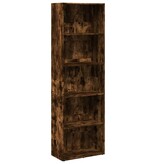 VidaXL Boekenkast 60x30x189 cm bewerkt hout gerookt eikenkleurig