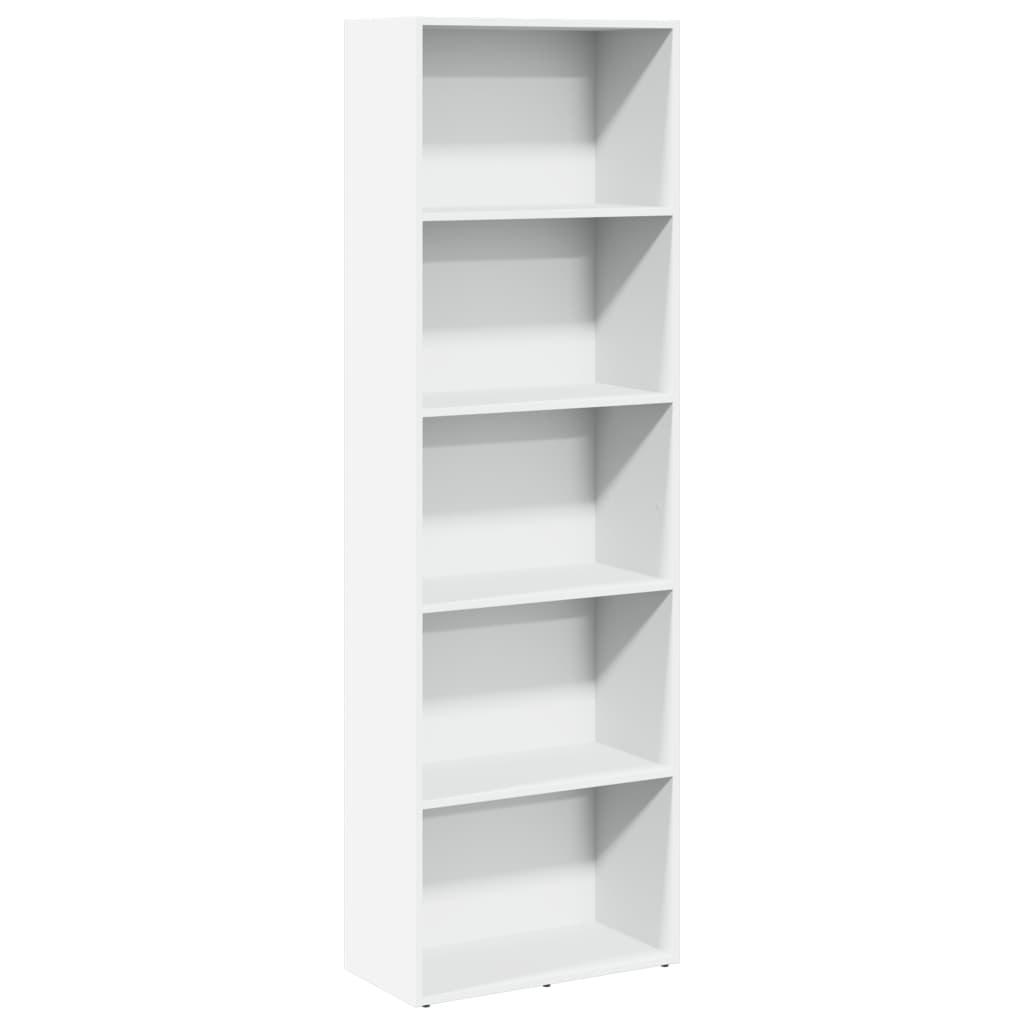 VidaXL Boekenkast 60x30x189 cm bewerkt hout wit