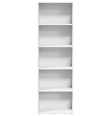 VidaXL Boekenkast 60x30x189 cm bewerkt hout wit
