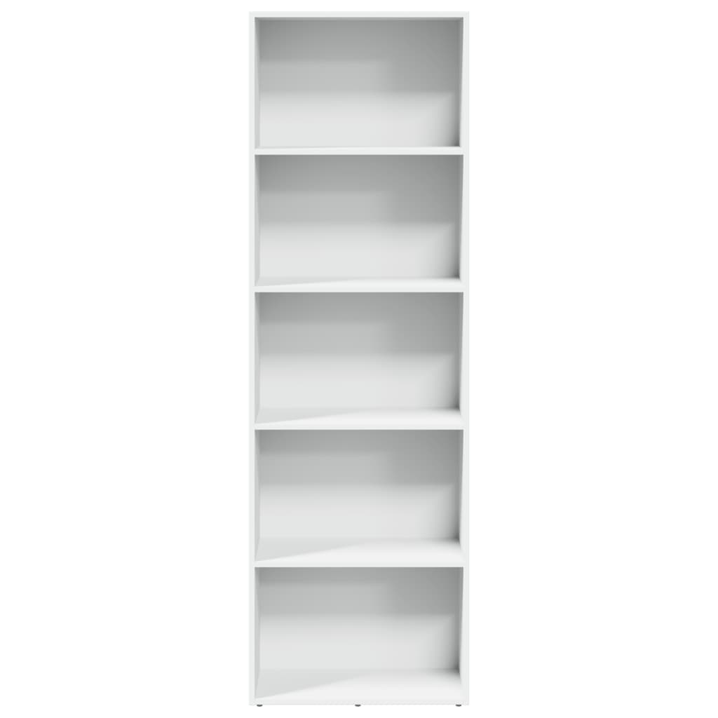 VidaXL Boekenkast 60x30x189 cm bewerkt hout wit