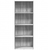 VidaXL Boekenkast 60x30x152 cm bewerkt hout grijs sonoma eikenkleurig